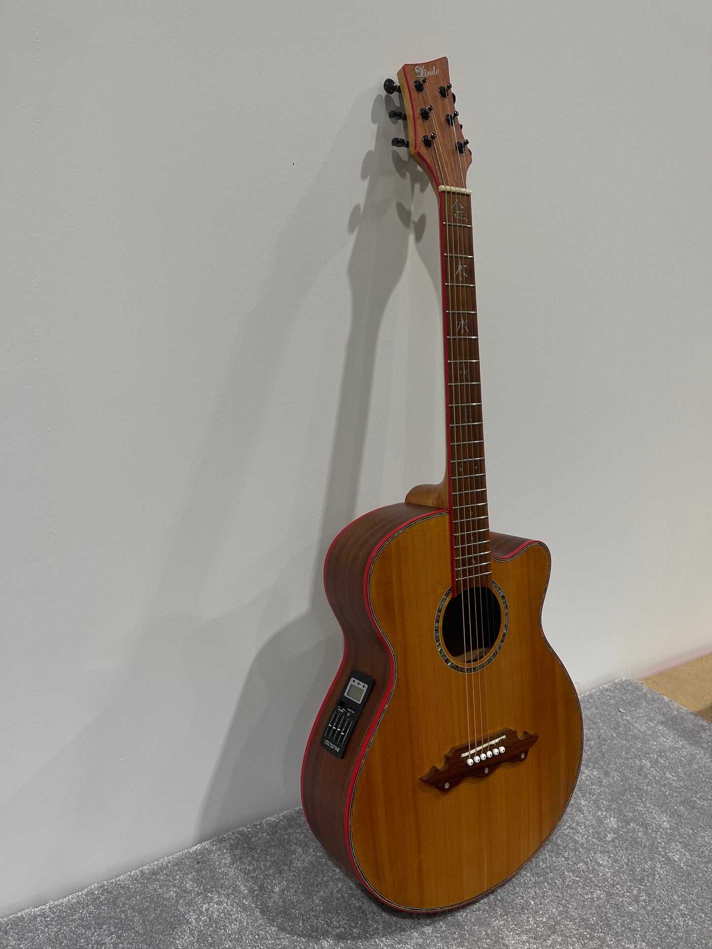 Lindo Dragon Electro Acoustic Guitar - Professionally Setup