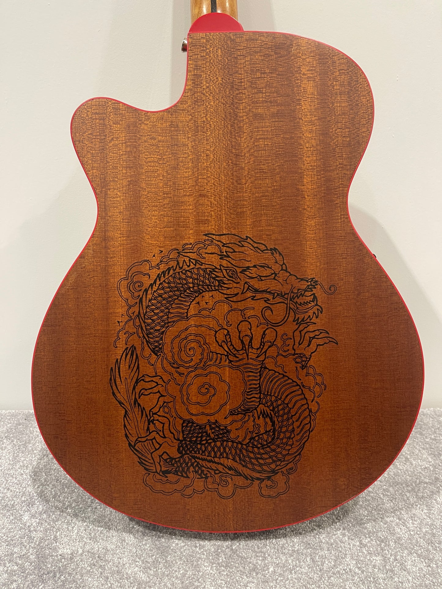 Lindo Dragon Electro Acoustic Guitar - Professionally Setup