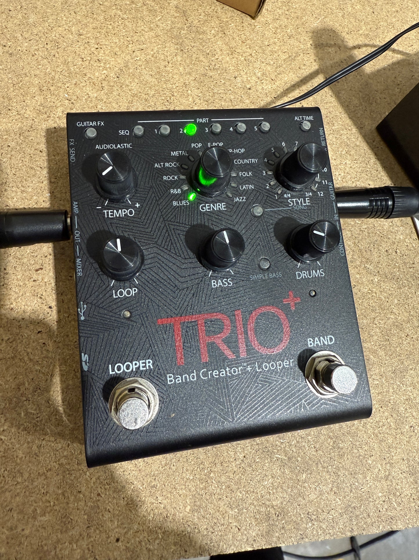 DigiTech TRIO+ Advanced Band Creator / Looper Pedal