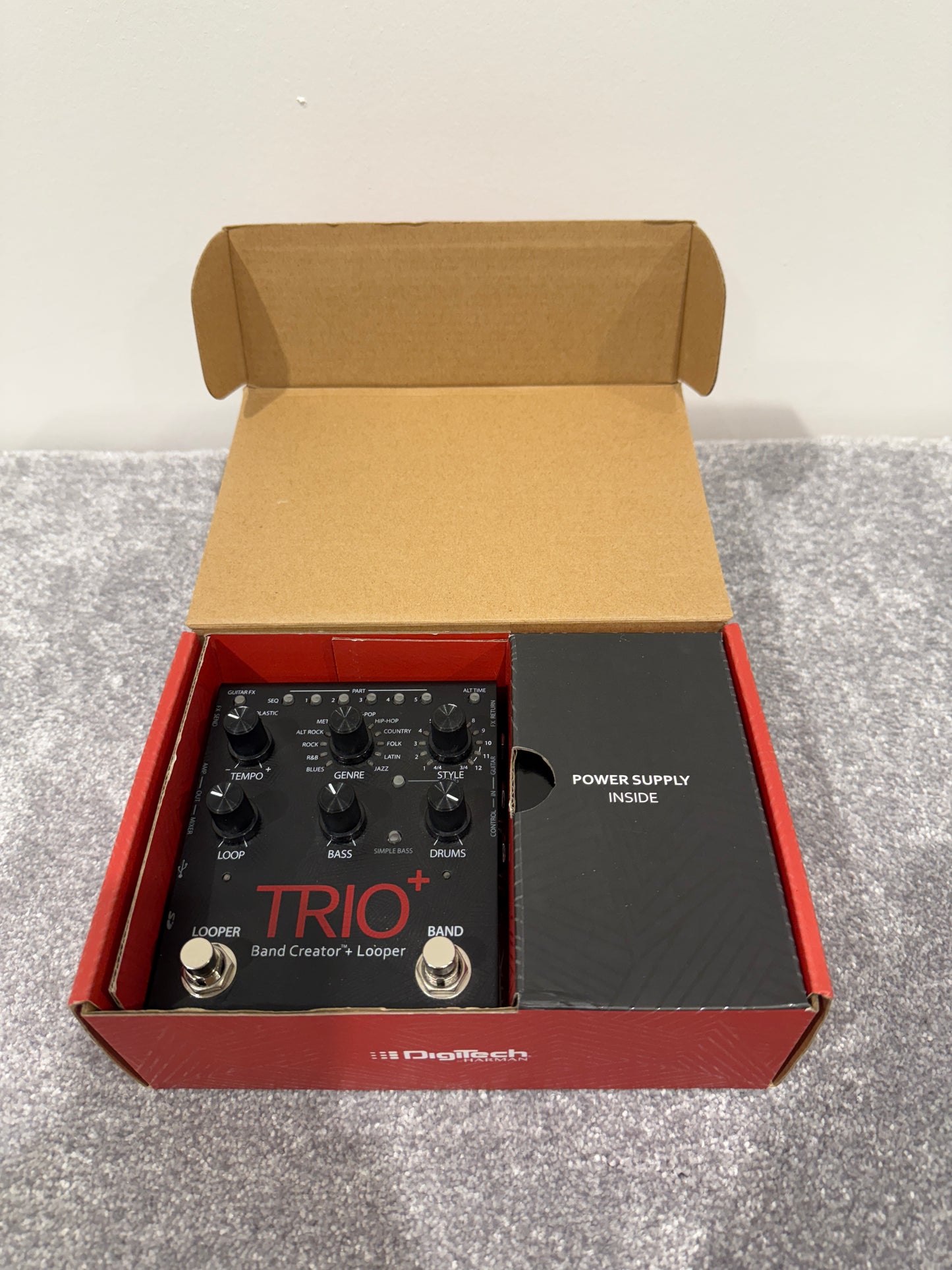 DigiTech TRIO+ Advanced Band Creator / Looper Pedal