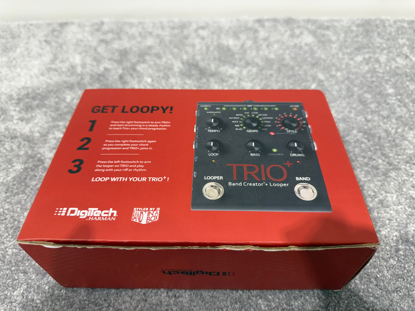 DigiTech TRIO+ Advanced Band Creator / Looper Pedal