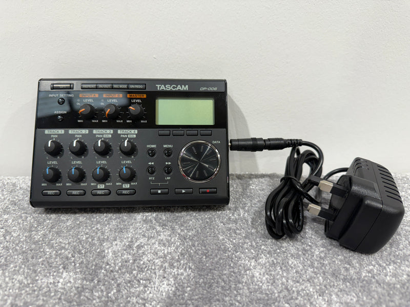 Tascam Digital Pocketstudio DP-006 (6-Track) with Power Supply - image 2