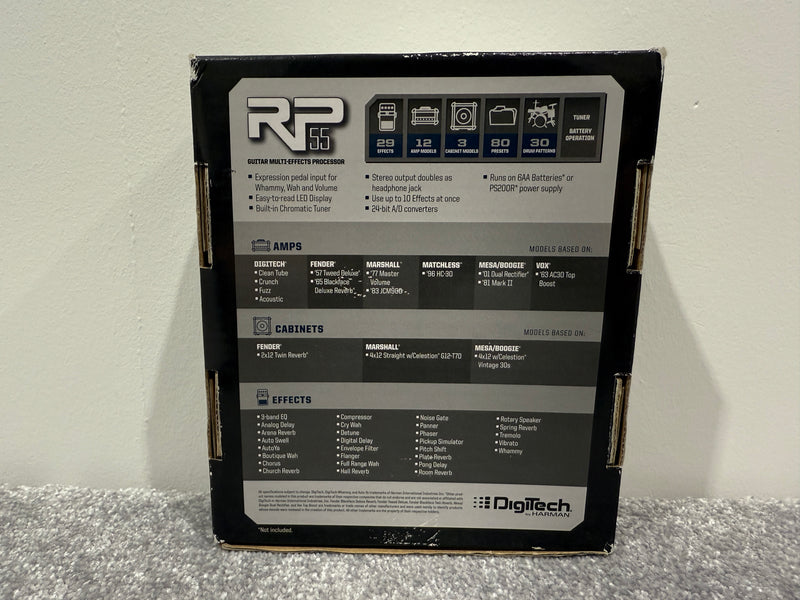 DigiTech RP55 Guitar Multi-Effects Processor - image 6