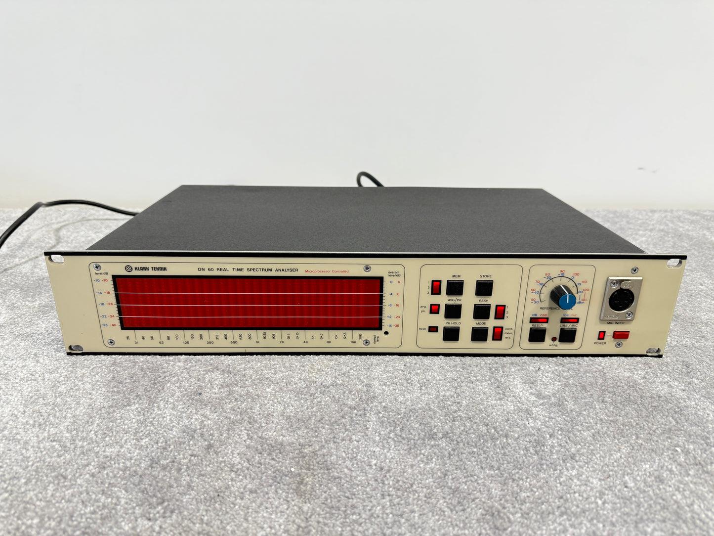 Klark-Teknik DN60 Real Time Spectrum Analyser