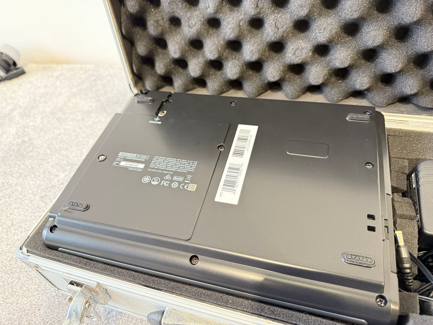 Tascam DP-03SD Digital Portastudio / Mixer / Music Maker with Flight Case