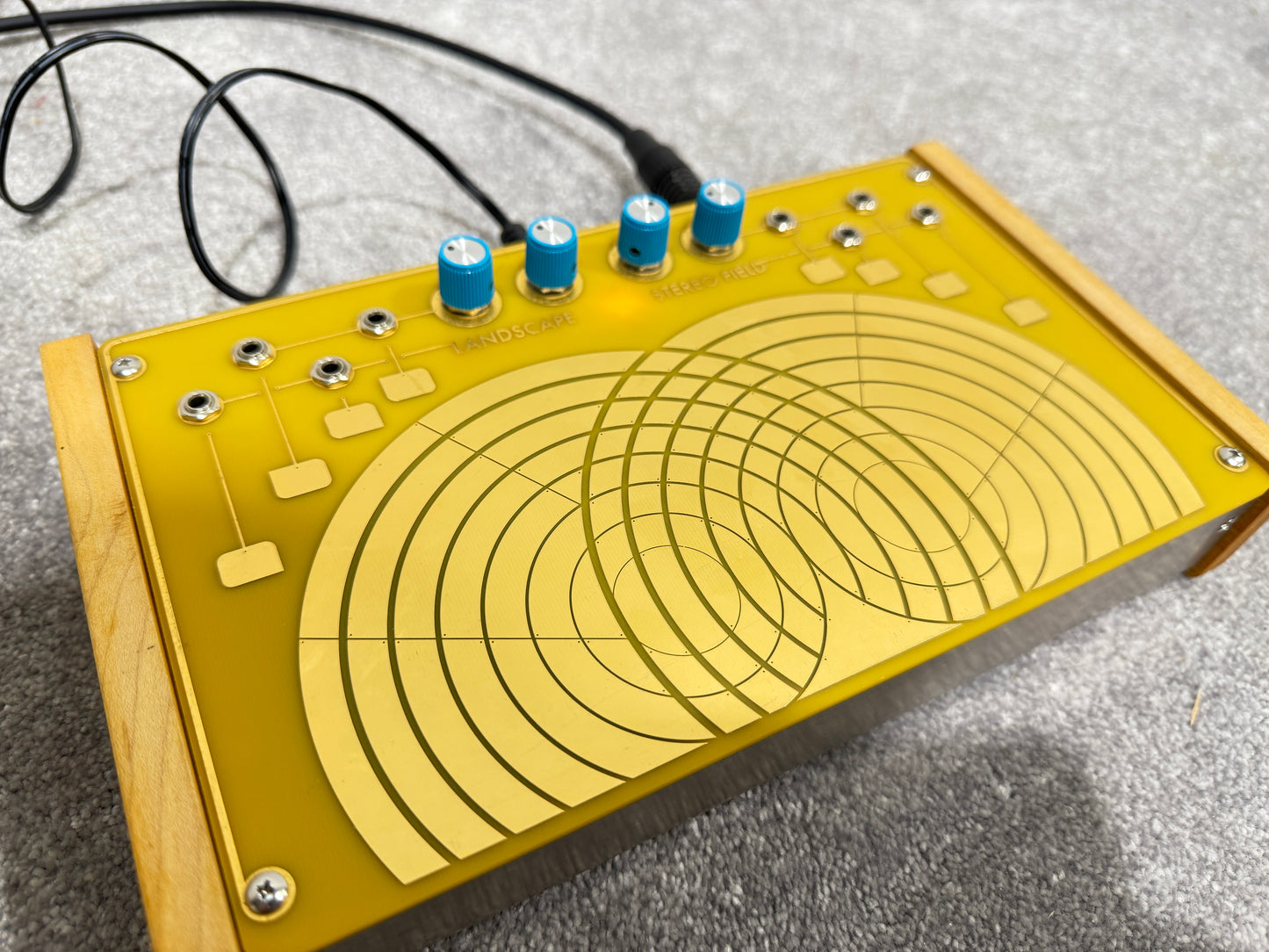 Landscape Stereo Field Touch Plate Synthesiser