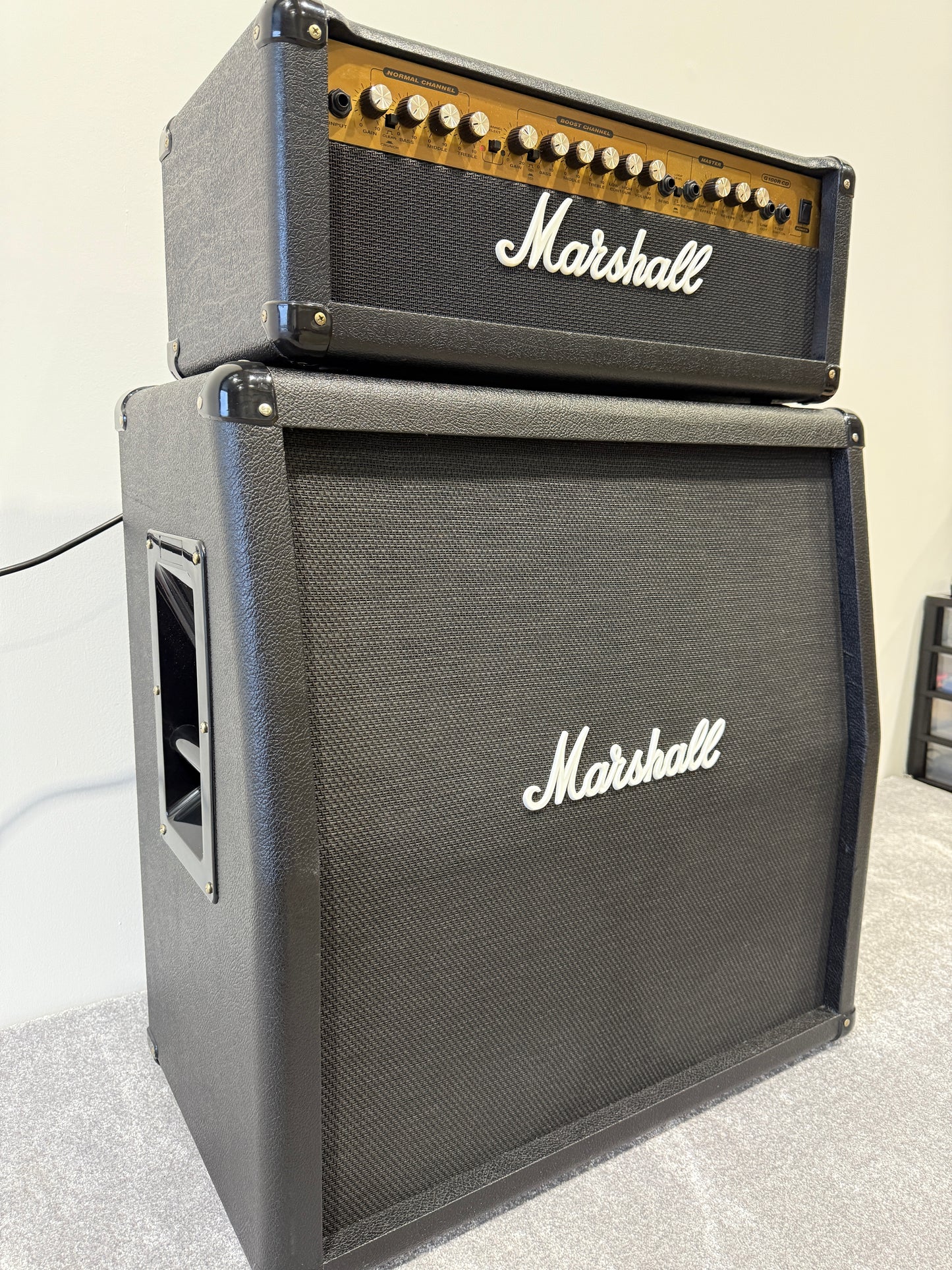 Marshall MG100R CD Head with 4x12 Marshall MG412 Lead Cab