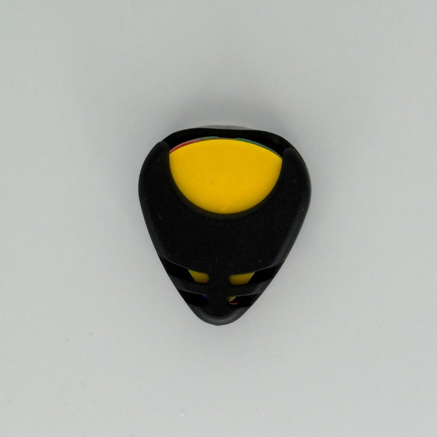 Guitar Pick / Plectrum Holder & 10 Assorted Plectrums for Guitar / Ukulele / Bass