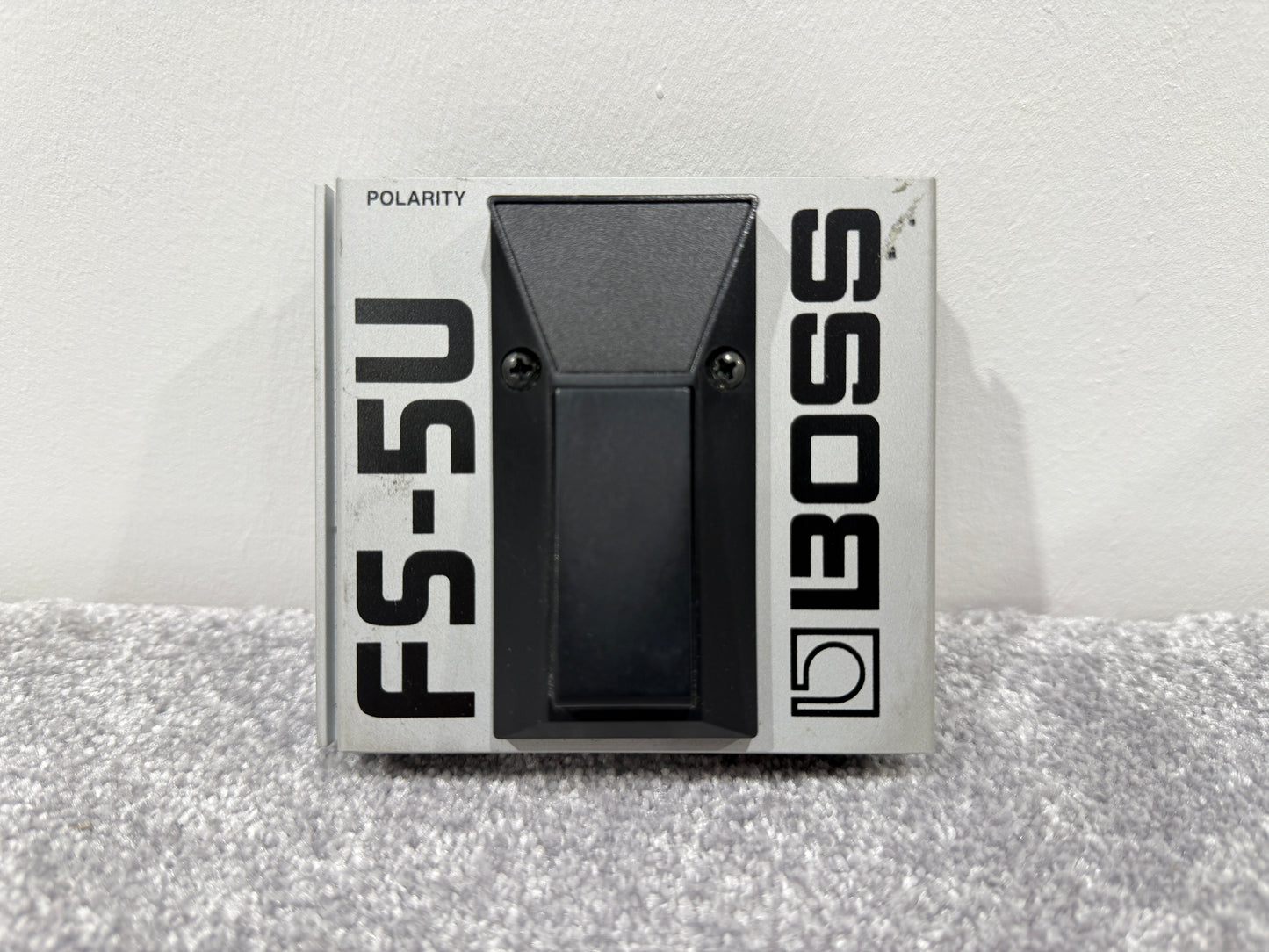 Boss FS-5U Unlatched Footswitch / Pedal (Silver)