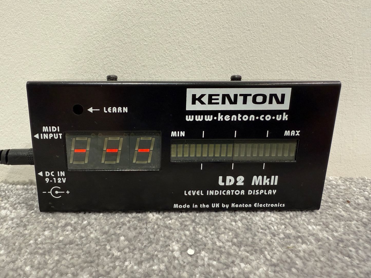 Kenton LD2 Pro MKII - Midi Level Monitoring Box / Display