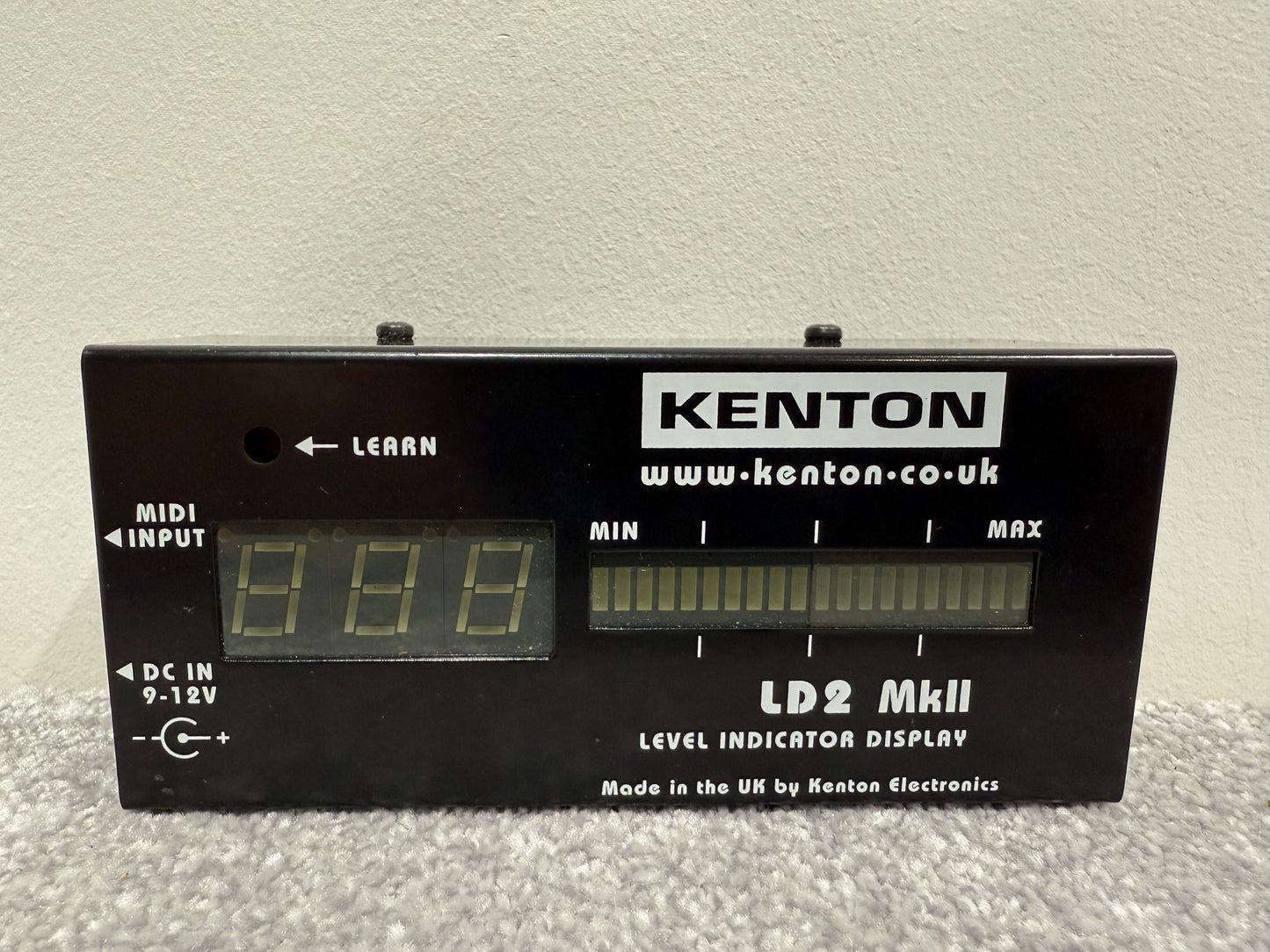 Kenton LD2 Pro MKII - Midi Level Monitoring Box / Display