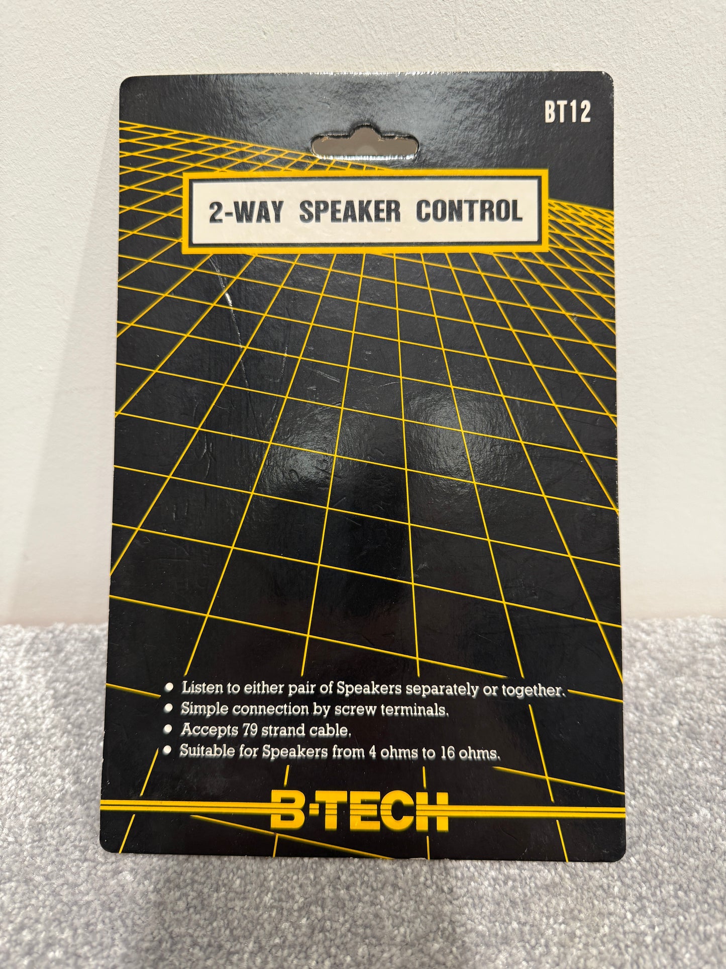 B-Tech Vintage 2-Way Speaker Control - BT12 - Hi-Fi