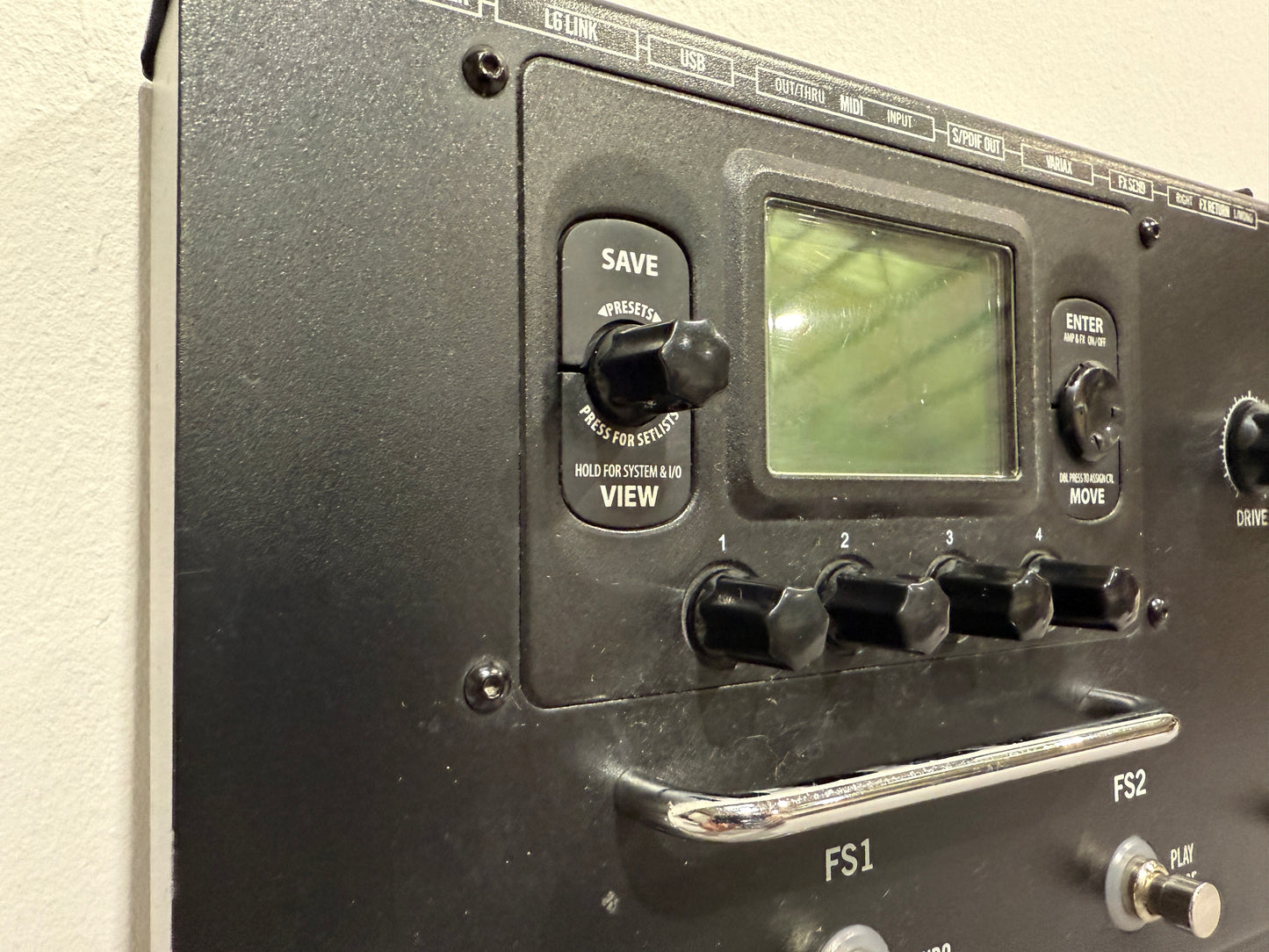 Line 6 POD HD500X Guitar Pedal / Signal Processor / Looper