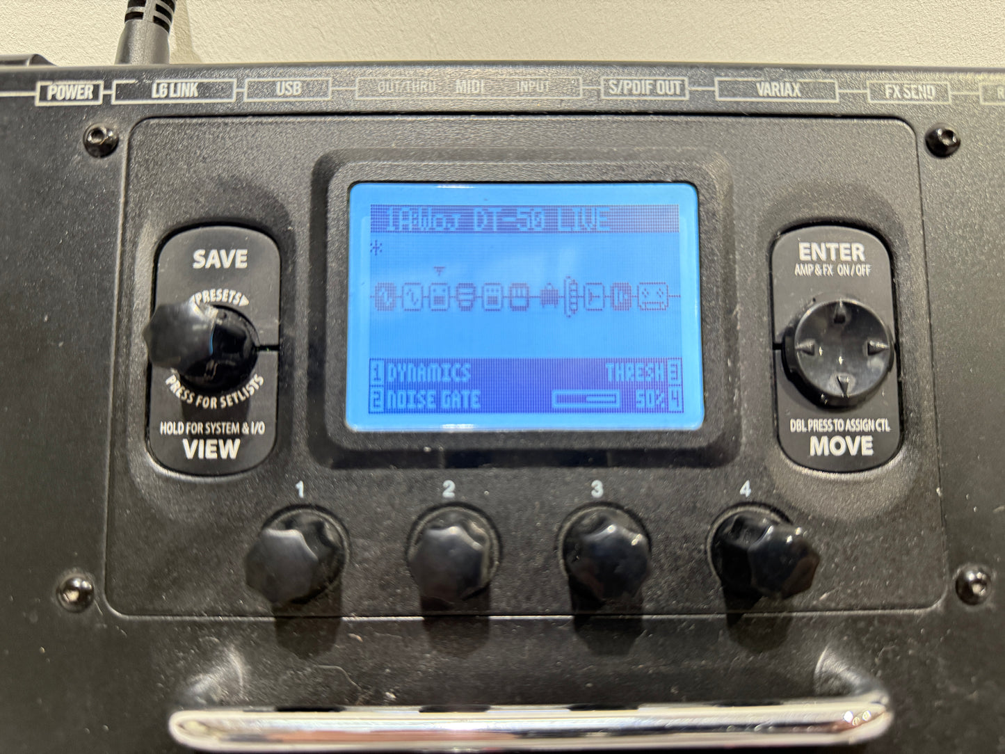 Line 6 POD HD500X Guitar Pedal / Signal Processor / Looper