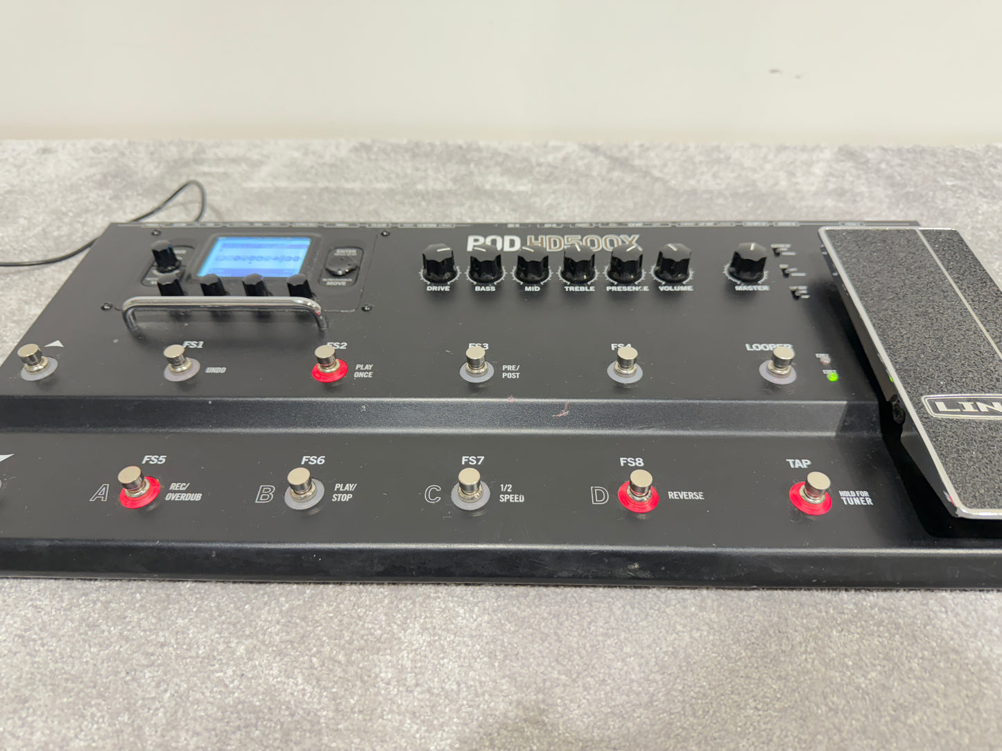 Line 6 POD HD500X Guitar Pedal / Signal Processor / Looper