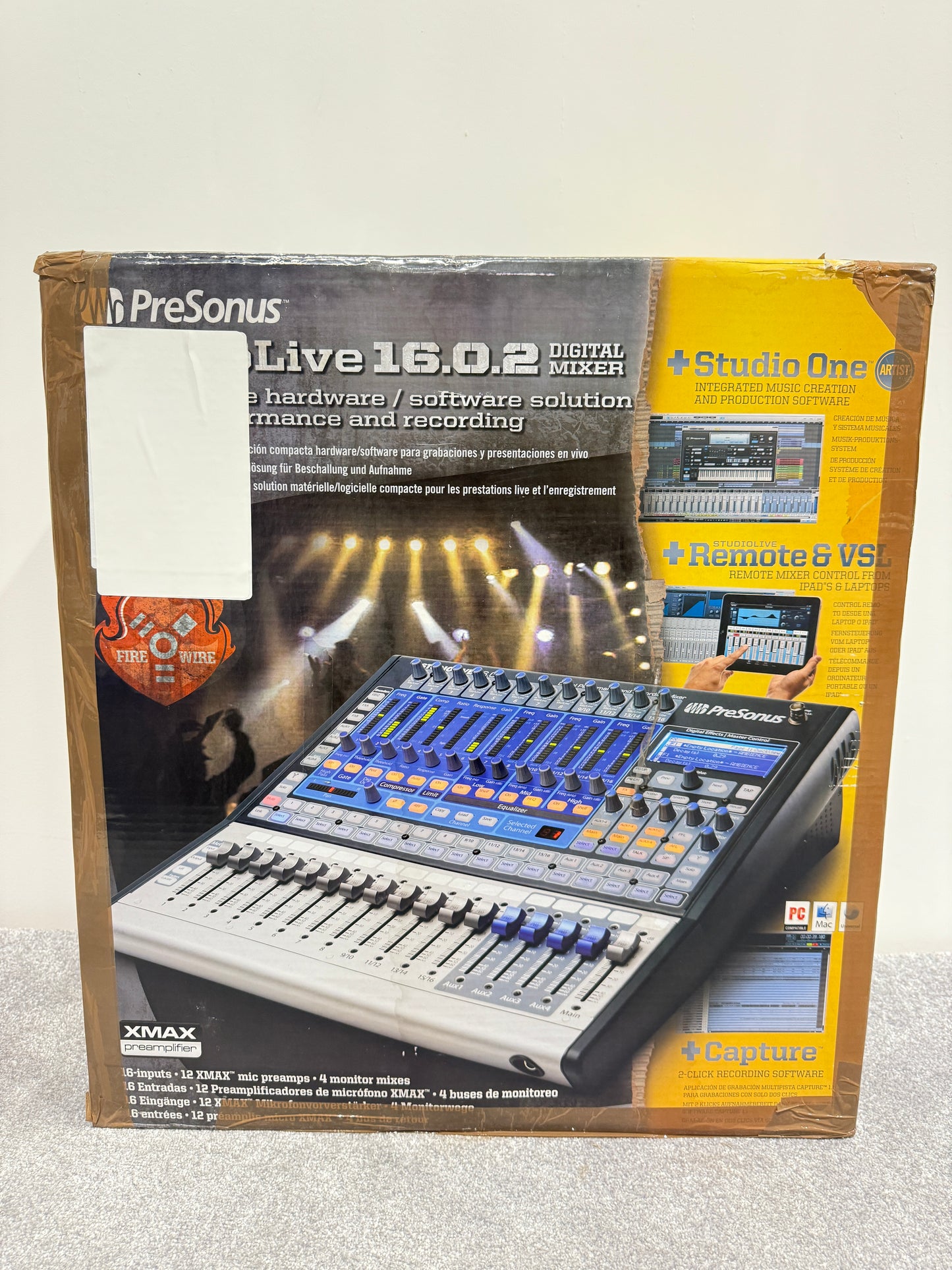 PreSonus Studio Live 16.0.2 - Mixing / Recording System Firewire