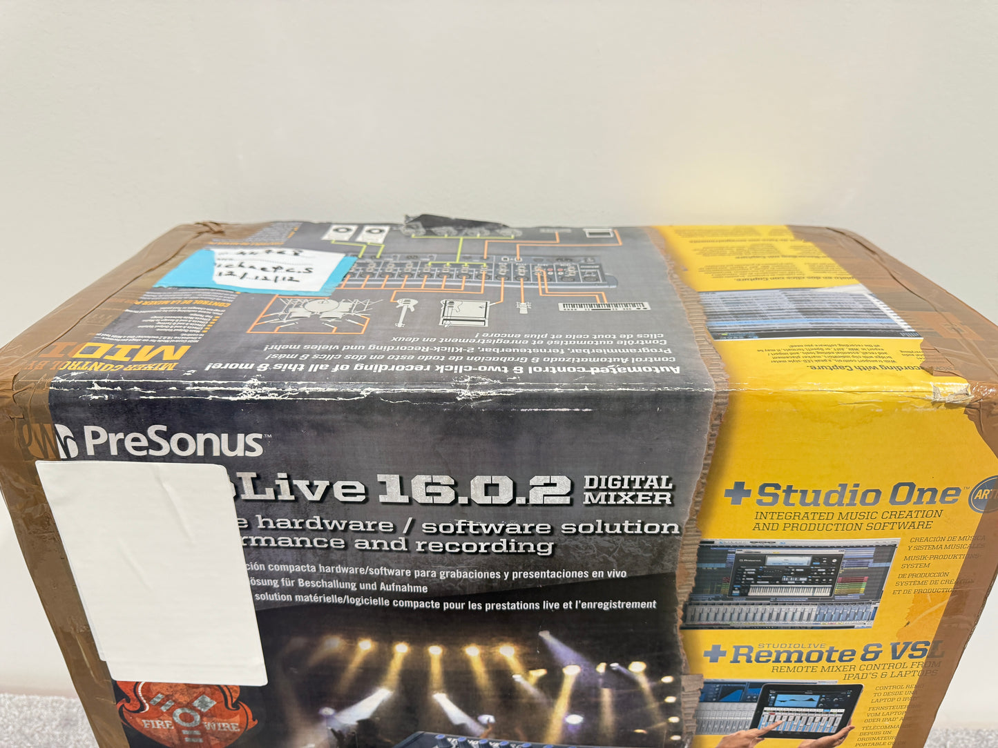 PreSonus Studio Live 16.0.2 - Mixing / Recording System Firewire
