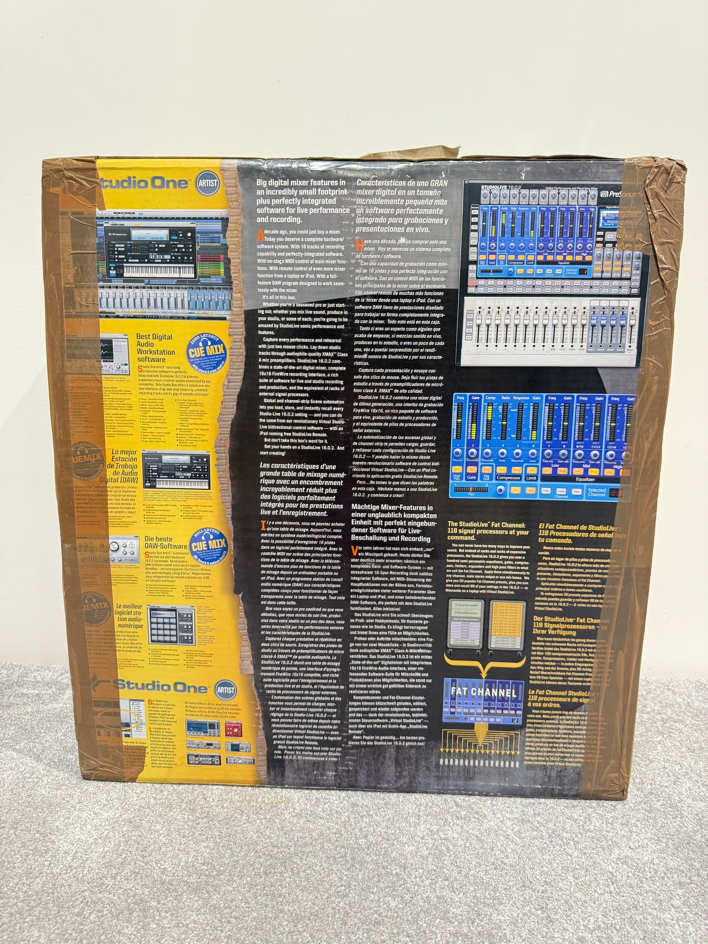 PreSonus Studio Live 16.0.2 - Mixing / Recording System Firewire