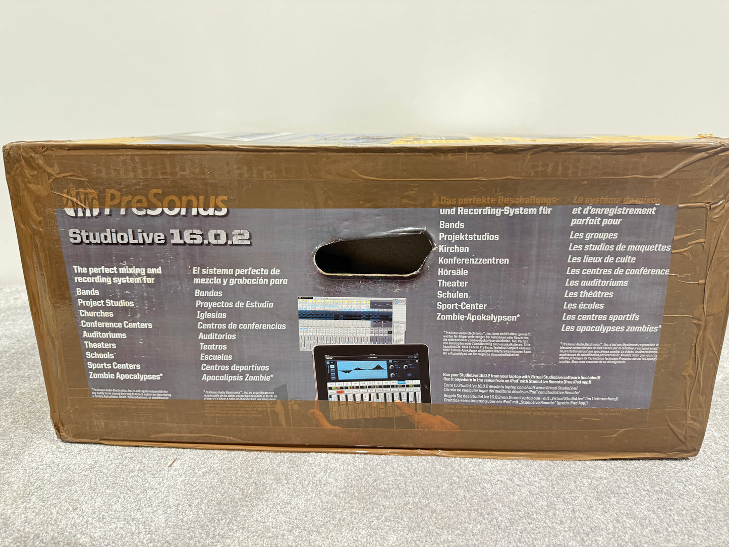 PreSonus Studio Live 16.0.2 - Mixing / Recording System Firewire