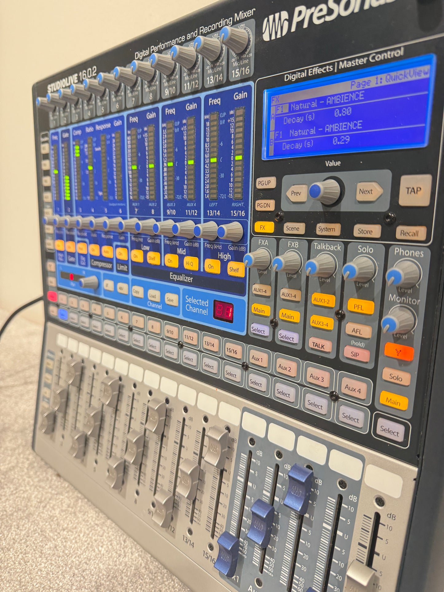 PreSonus Studio Live 16.0.2 - Mixing / Recording System Firewire