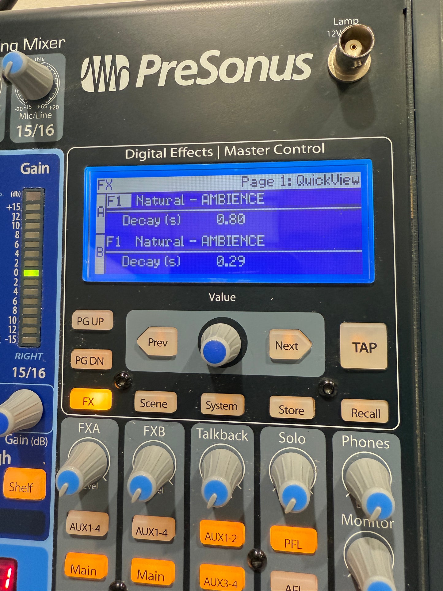 PreSonus Studio Live 16.0.2 - Mixing / Recording System Firewire