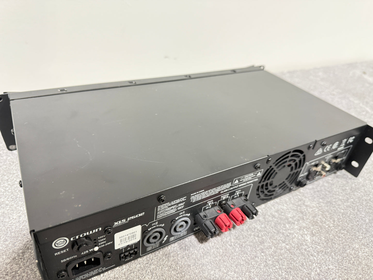 Crown XLS 2502 Drivecore - Professional Power Amplifier