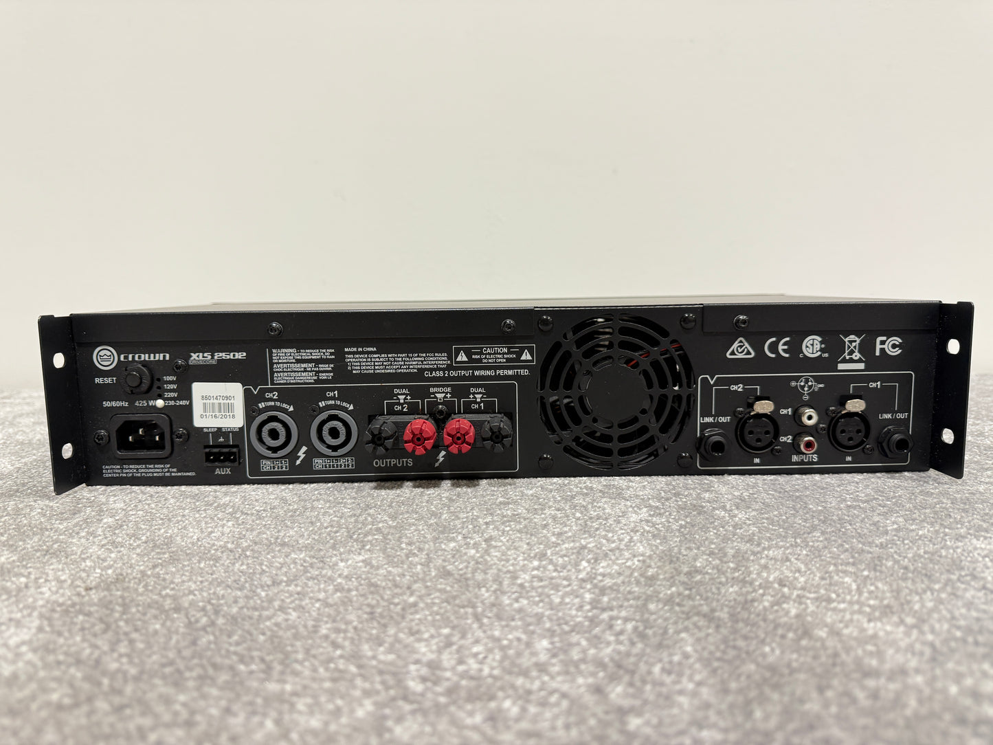 Crown XLS 2502 Drivecore - Professional Power Amplifier