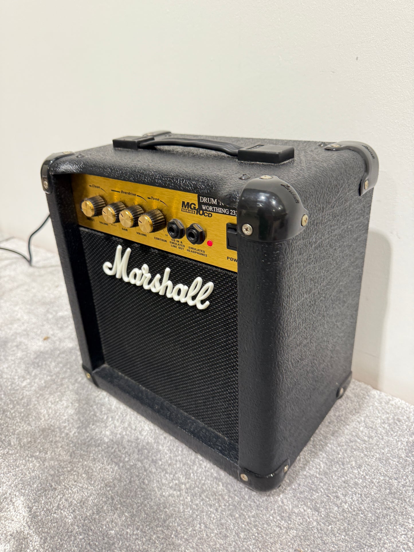 Marshall MG10CD Guitar Combo Twin Channel Amplifier