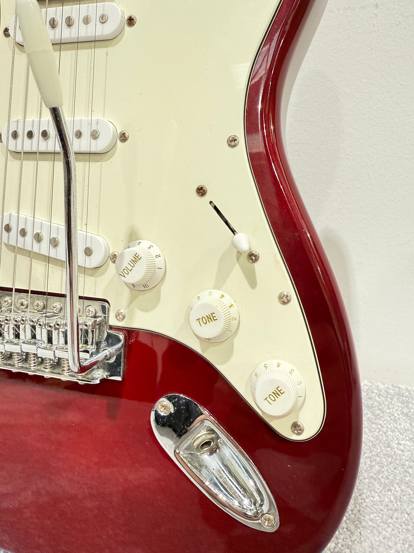 Aria STG Series Stratocaster Style - Red Electric Guitar