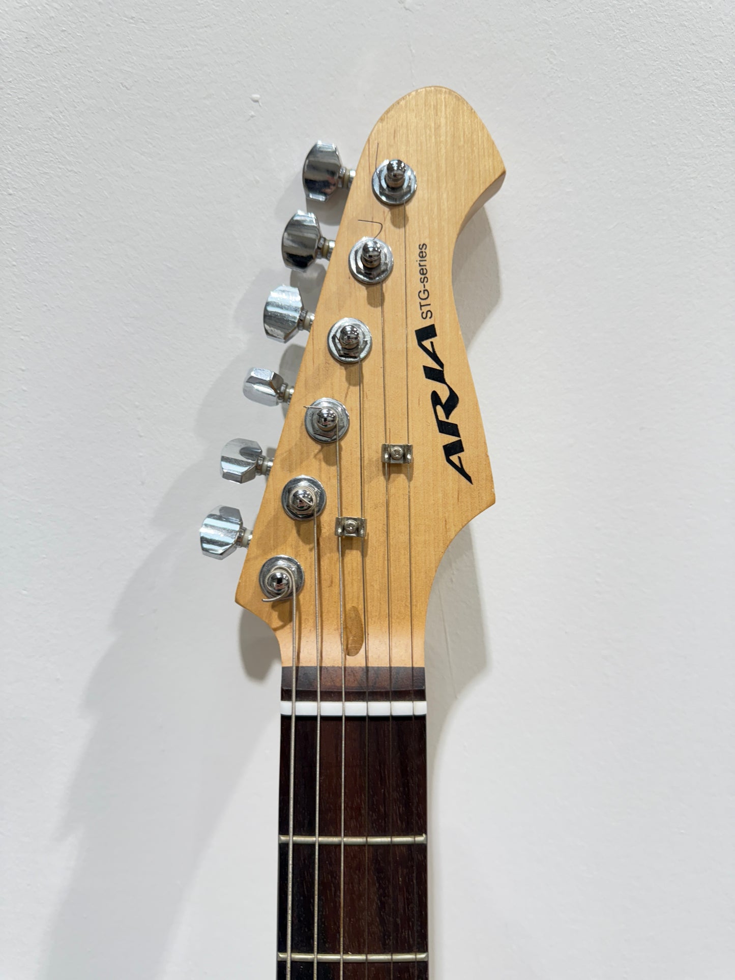 Aria STG Series Stratocaster Style - Red Electric Guitar