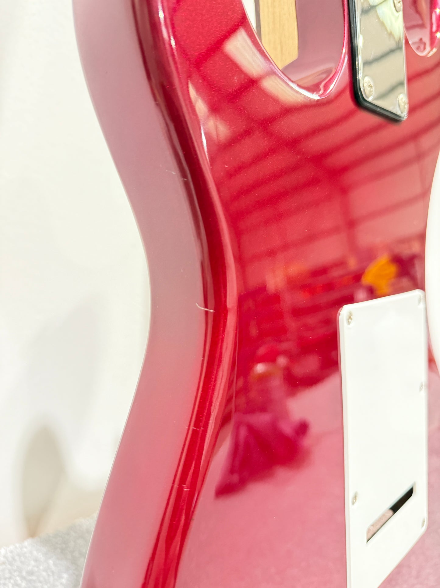 Aria STG Series Stratocaster Style - Red Electric Guitar