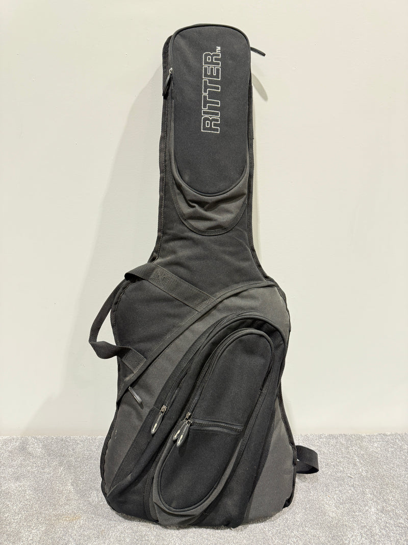 BC Rich Mockingbird Electric Guitar - Body Art Collection with Ritter Soft Case - image 4