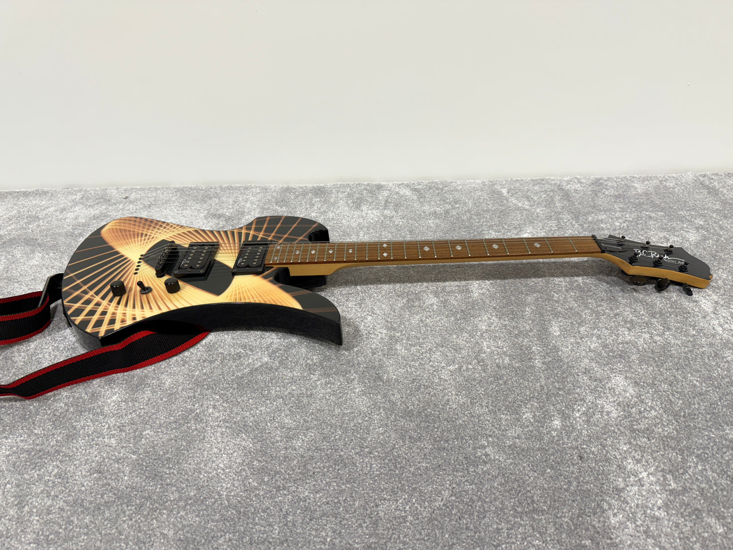 BC Rich Mockingbird Electric Guitar - Body Art Collection with Ritter Soft Case