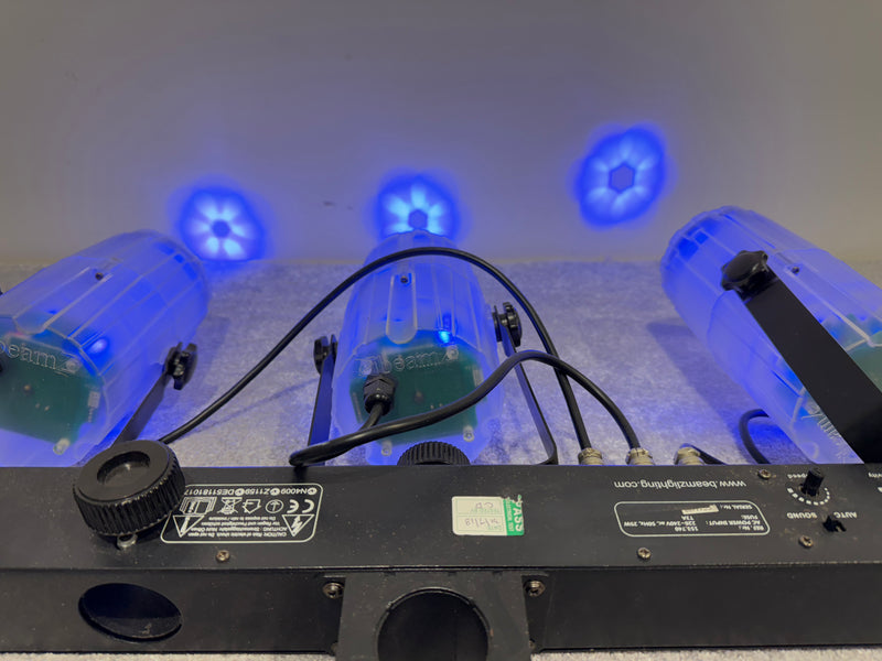 Beamz 3Some CL Lighting 153.740 Disco Lights LED - Sound Responsive with Built In Mic - image 7