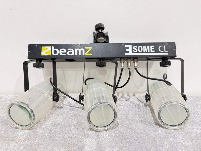 Beamz 3Some CL Lighting 153.740 Disco Lights LED - Sound Responsive with Built In Mic - image 1