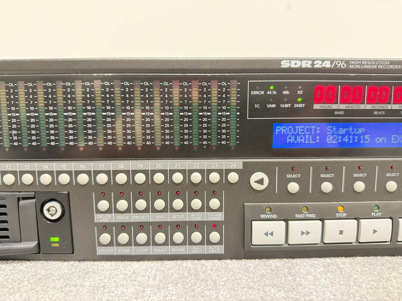Mackie Digital Systems - SDR24/96 - High Res Non-Linear Recorder - image 3