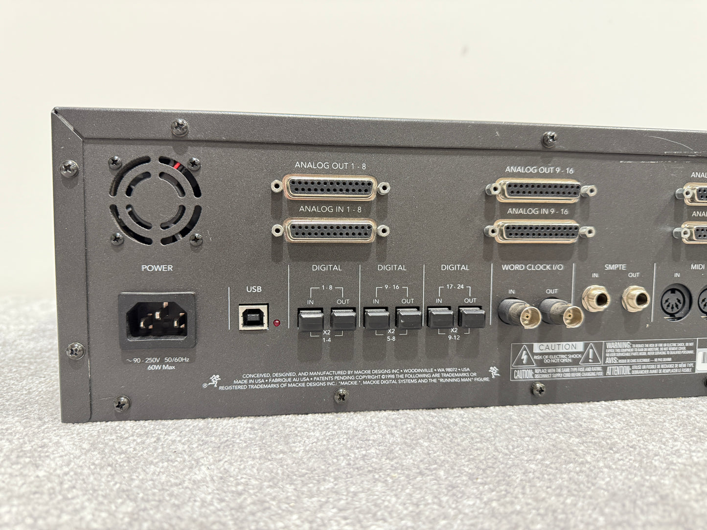 Mackie Digital Systems - SDR24/96 - High Res Non-Linear Recorder