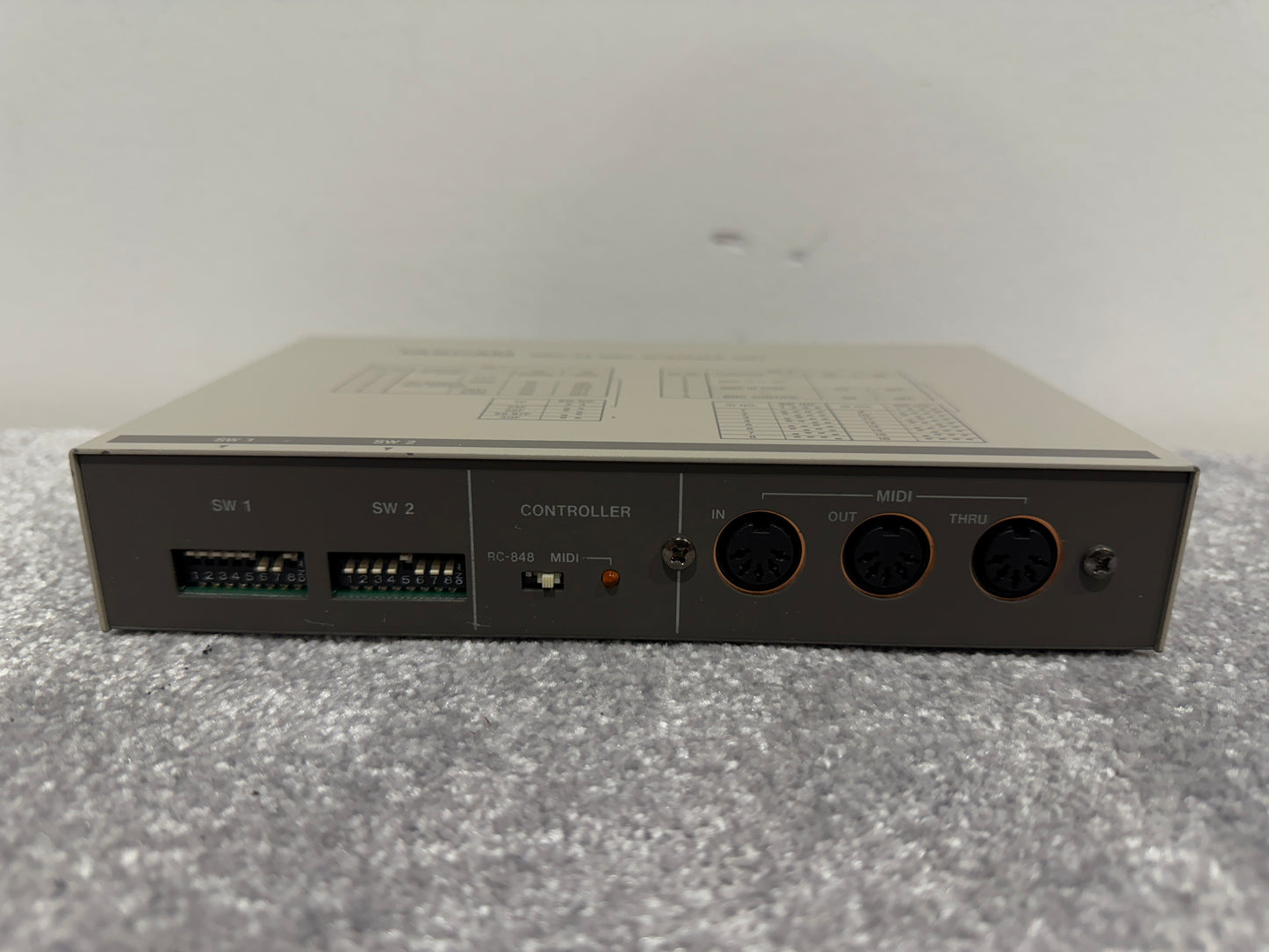Tascam MMC-38 MMC Interface Unit - Midi Controller Converter