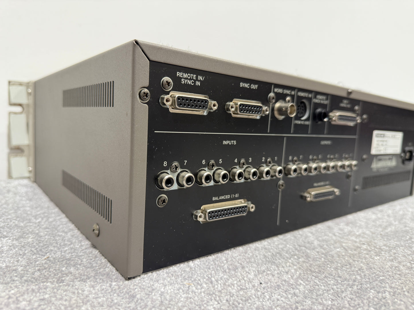 Tascam DA-38 - Digital Multitrack Recorder