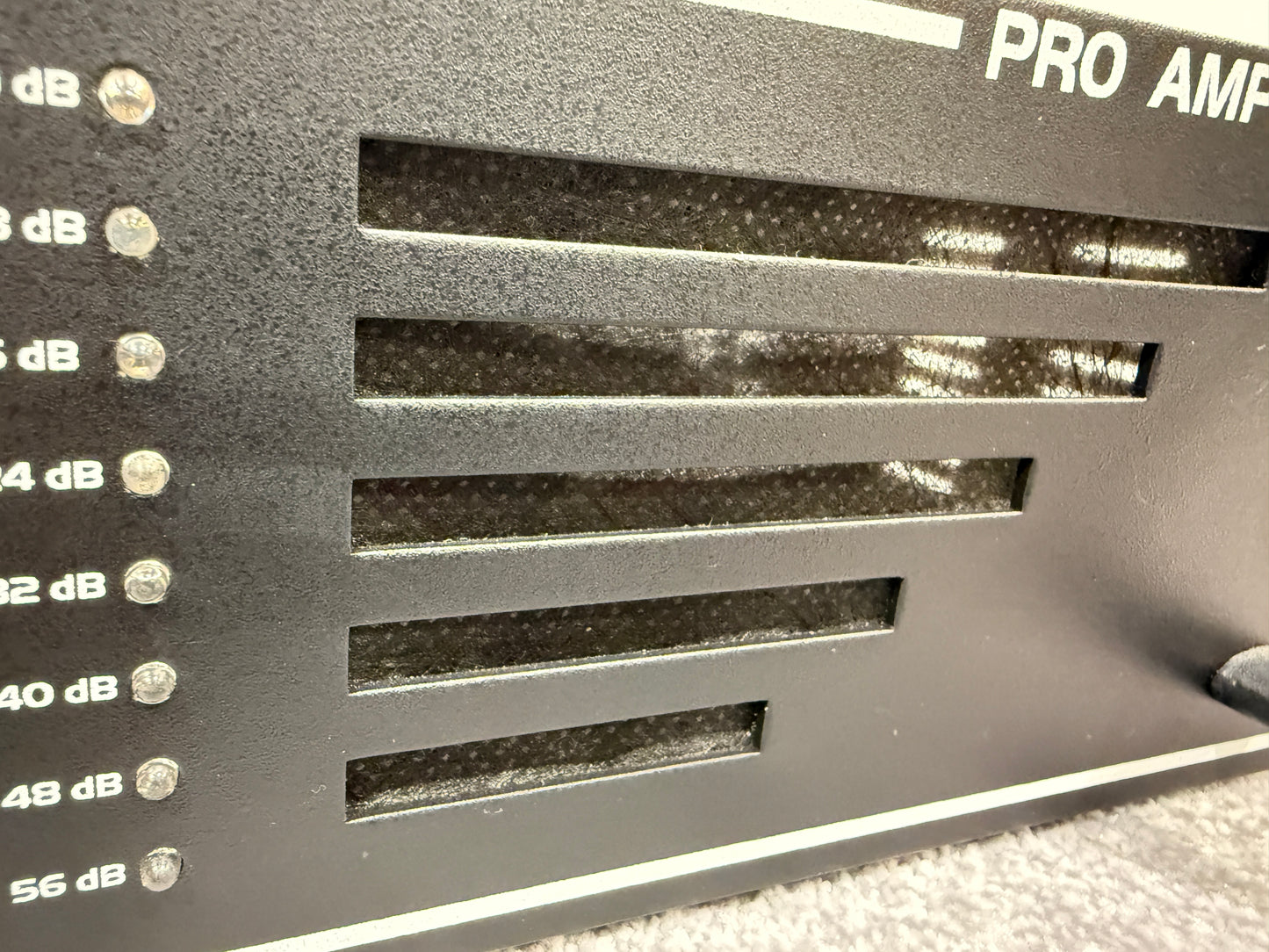 Skytec Pro-480 Stereo Power Rack Mounted Amplifier - Black