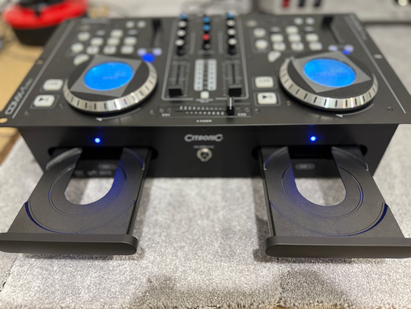 Citronic CDMX-1 Mk2 Professional CD / MP3 Player Mixer DJ