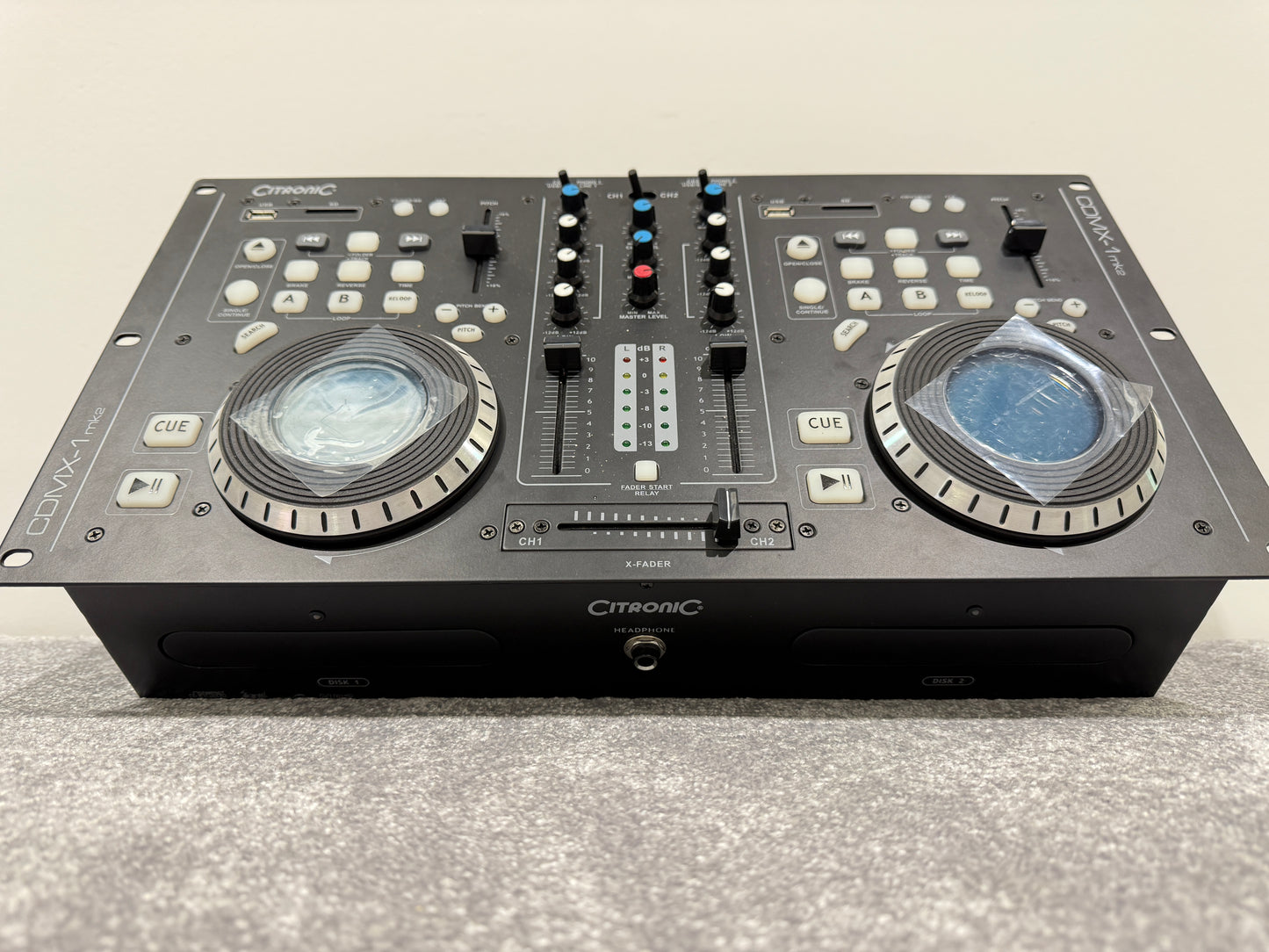 Citronic CDMX-1 Mk2 Professional CD / MP3 Player Mixer DJ