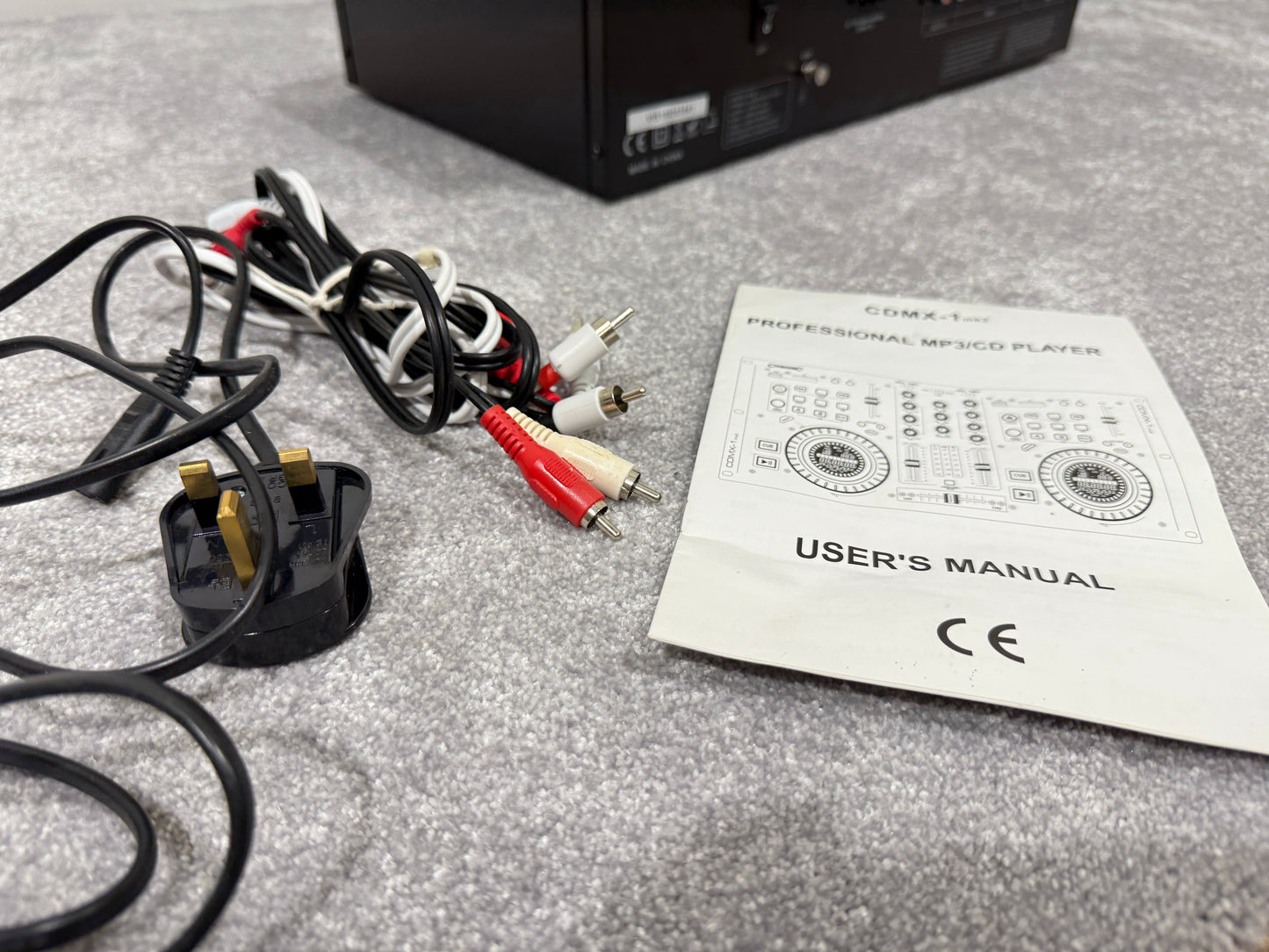 Citronic CDMX-1 Mk2 Professional CD / MP3 Player Mixer DJ