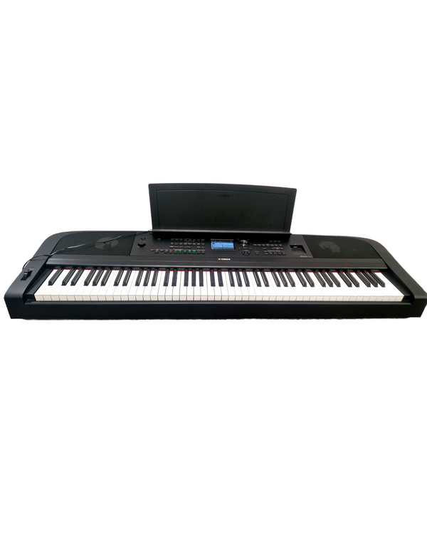 Yamaha Dgx 670 Keyboard - 88-Key Weighted Action, GHS Keyboard - Excellent w/ Original Box & Power Supply & Keyboard stand & seat