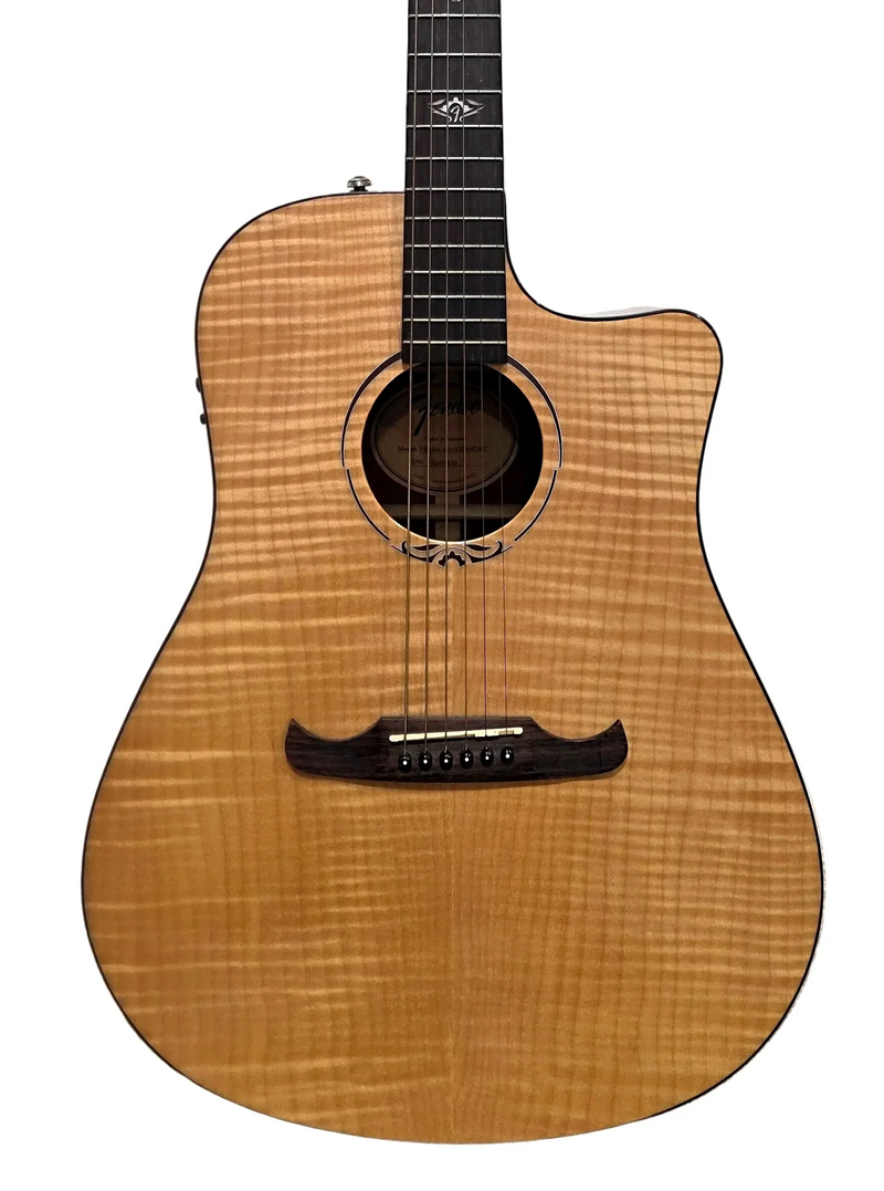 Fender T-Bucket 400CE - Acoustic-Electric Guitar - Flamed Maple - Good w/ Soft Case - image 1