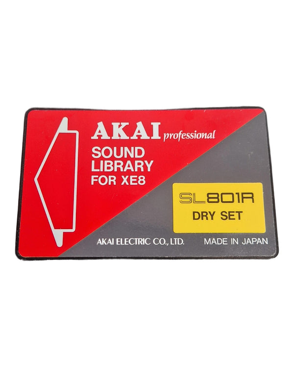 Akai SL801R - Sound Library Card - Red - Excellent