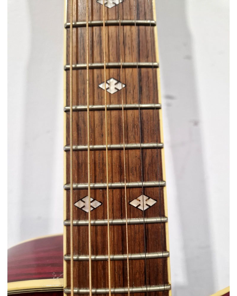 Washburn EA18TR Electro-Acoustic Guitar Red - Cutaway Design - Excellent - image 13