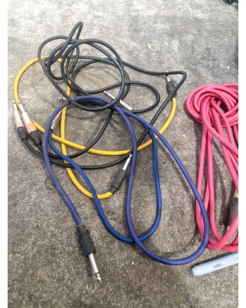 Job-Lot OF Speaker/Guitar Cables - X10 - Speaker/Guitar Cable - Good - image 2