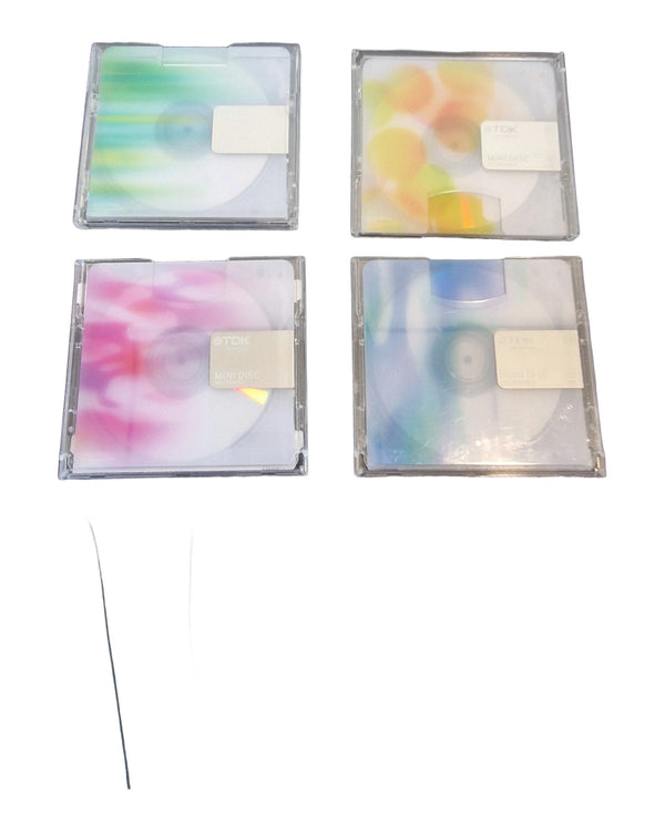 TDk MD 80 - Multi Coloured X 4 - Cassette Tape - Excellent