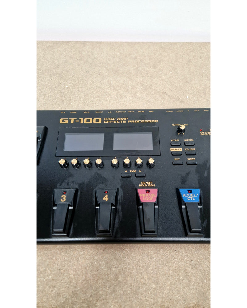 Boss GT-100 - Multi-Effects Pedal - Excellent w/ power supply - image 3
